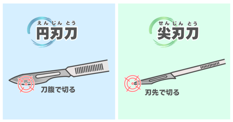 【オペ看必見!】メスの種類・メス刃の番号・着脱方法をわかりやすく解説 | オペ看ノート